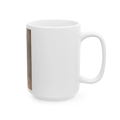 Joi Lansing #163 - 1 B&W Photo & Caption from Tab Digest Mag. Dec. '55 (Vintage Female Icon) White Coffee Mug - Go Mug Yourself