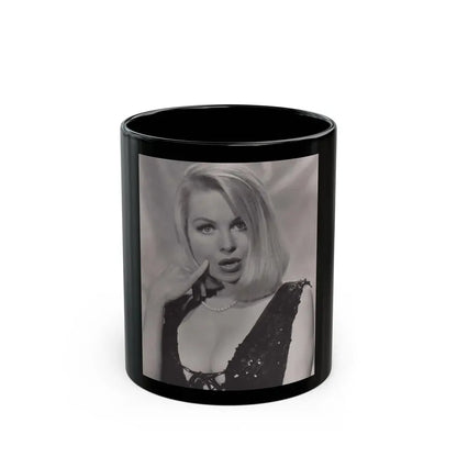 Joi Lansing #165 (Vintage Female Icon) Black Coffee Mug 11oz - Go Mug Yourself
