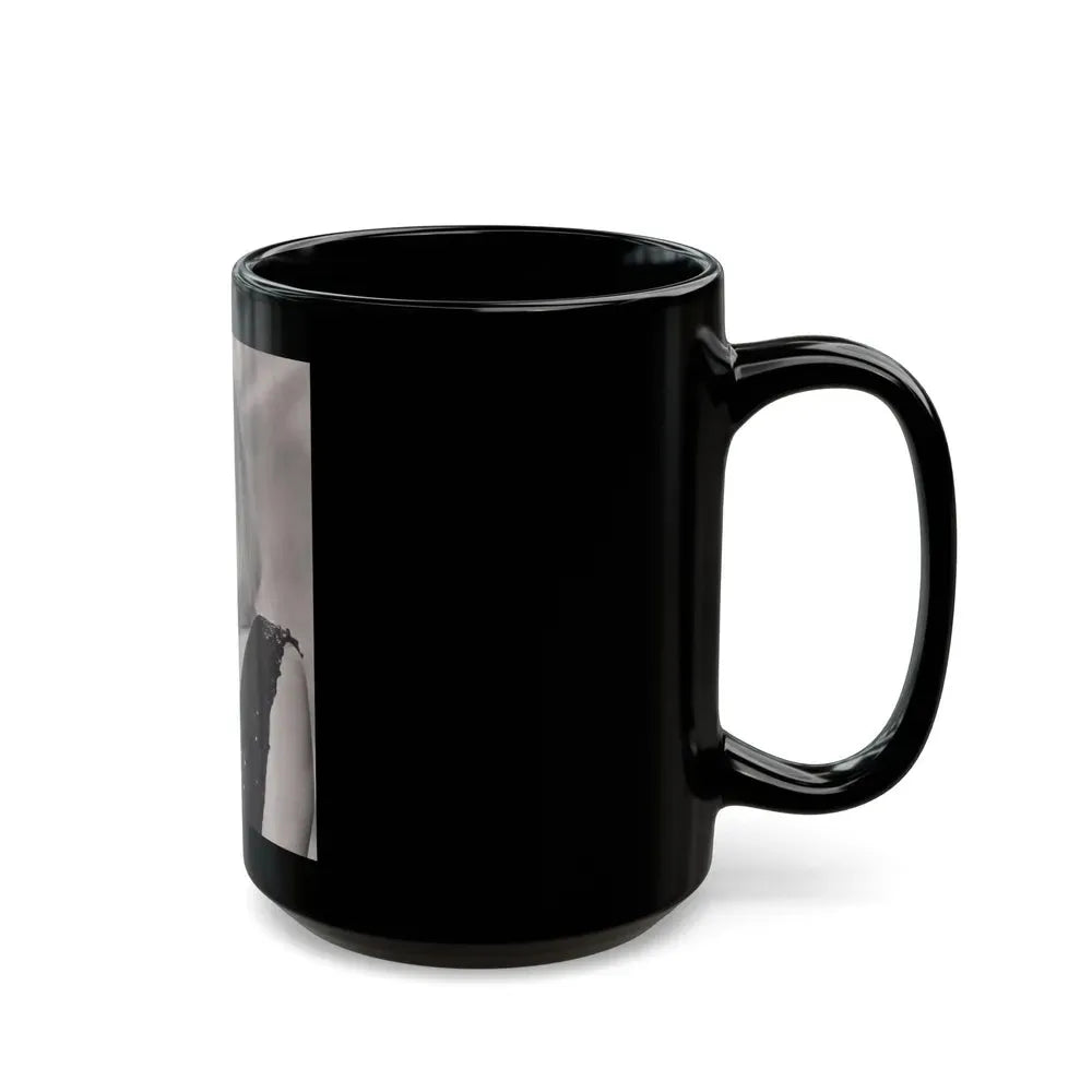 Joi Lansing #165 (Vintage Female Icon) Black Coffee Mug - Go Mug Yourself