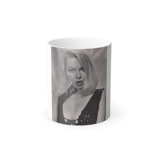Joi Lansing #165 (Vintage Female Icon) Color Changing Coffee Mug 11oz - Go Mug Yourself