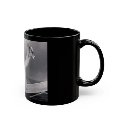 Joi Lansing #175 (Vintage Female Icon) Black Coffee Mug - Go Mug Yourself
