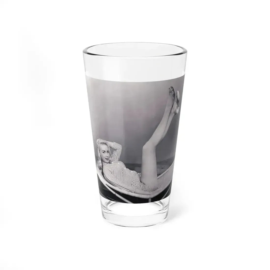 Joi Lansing #175 (Vintage Female Icon) Pint Glass 16oz 16oz - Go Mug Yourself