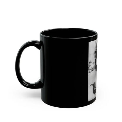 Joi Lansing #176 (Vintage Female Icon) Black Coffee Mug - Go Mug Yourself