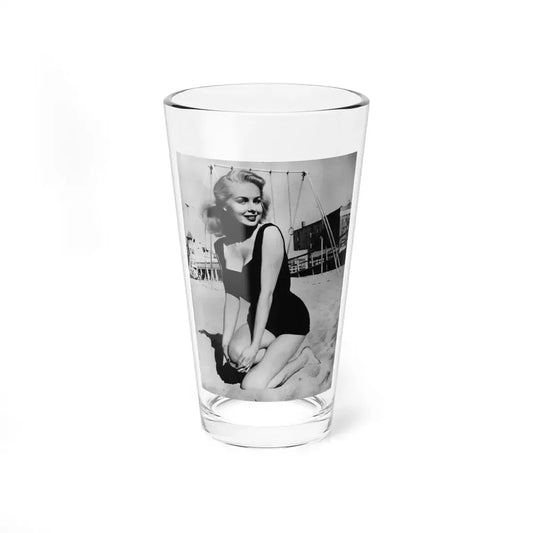 Joi Lansing #176 (Vintage Female Icon) Pint Glass 16oz 16oz - Go Mug Yourself
