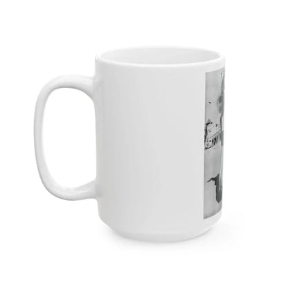 Joi Lansing #176 (Vintage Female Icon) White Coffee Mug - Go Mug Yourself