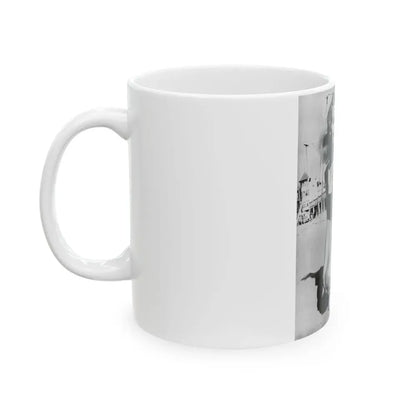 Joi Lansing #176 (Vintage Female Icon) White Coffee Mug - Go Mug Yourself