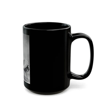 Joi Lansing #177 (Vintage Female Icon) Black Coffee Mug - Go Mug Yourself