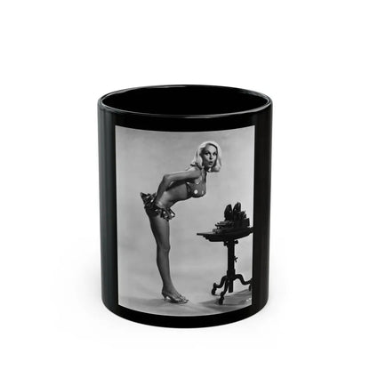 Joi Lansing #178 (Vintage Female Icon) Black Coffee Mug 11oz - Go Mug Yourself