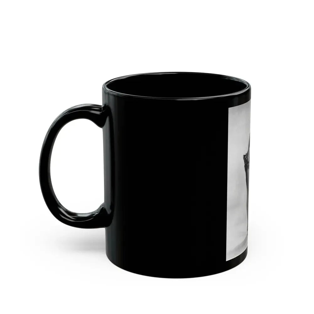 Joi Lansing #178 (Vintage Female Icon) Black Coffee Mug - Go Mug Yourself