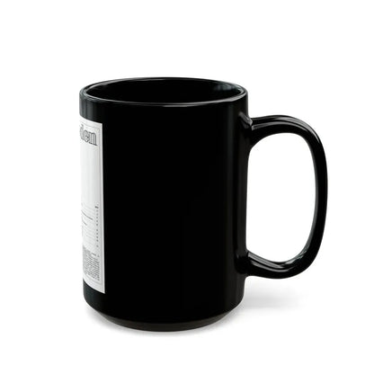 Joi Lansing #181 (Vintage Female Icon) Black Coffee Mug - Go Mug Yourself