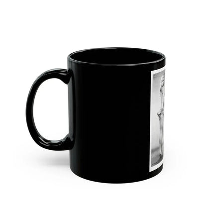 Joi Lansing #181 (Vintage Female Icon) Black Coffee Mug - Go Mug Yourself