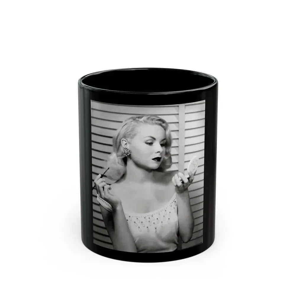 Joi Lansing #182 (Vintage Female Icon) Black Coffee Mug 11oz - Go Mug Yourself