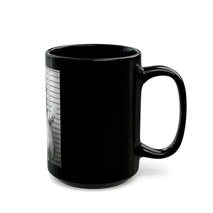 Joi Lansing #182 (Vintage Female Icon) Black Coffee Mug - Go Mug Yourself