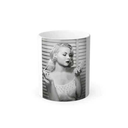 Joi Lansing #182 (Vintage Female Icon) Color Changing Coffee Mug 11oz - Go Mug Yourself