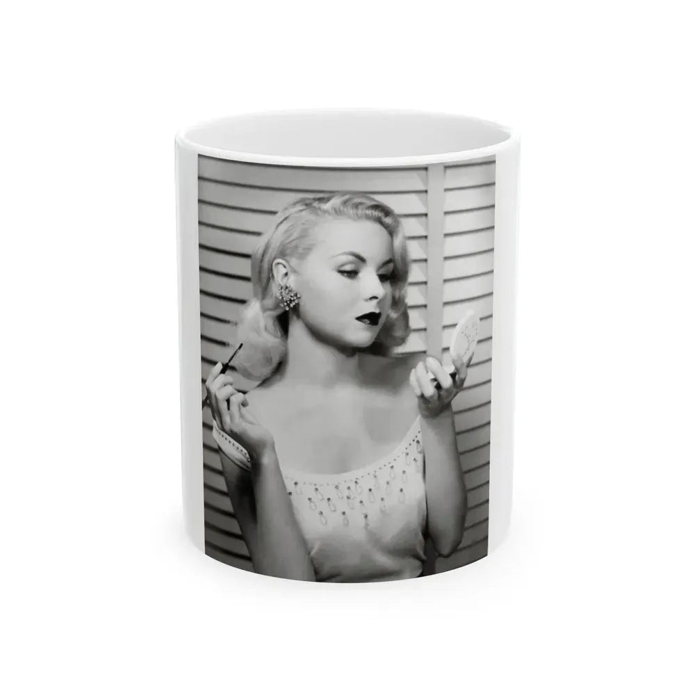 Joi Lansing #182 (Vintage Female Icon) White Coffee Mug 11oz - Go Mug Yourself