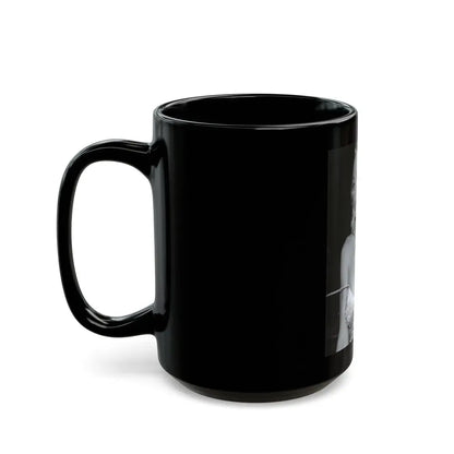Joi Lansing #183 (Vintage Female Icon) Black Coffee Mug - Go Mug Yourself