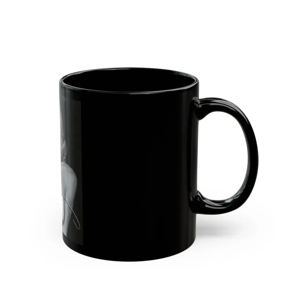 Joi Lansing #183 (Vintage Female Icon) Black Coffee Mug - Go Mug Yourself