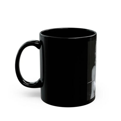 Joi Lansing #183 (Vintage Female Icon) Black Coffee Mug - Go Mug Yourself