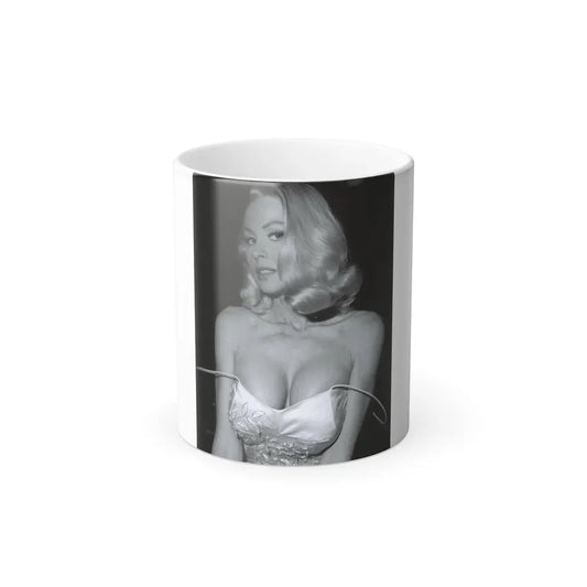 Joi Lansing #183 (Vintage Female Icon) Color Changing Coffee Mug 11oz - Go Mug Yourself