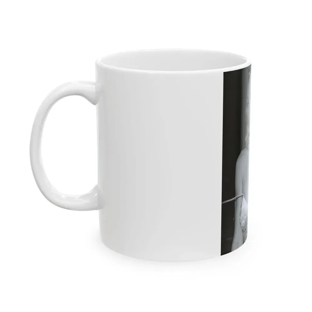 Joi Lansing #183 (Vintage Female Icon) White Coffee Mug - Go Mug Yourself