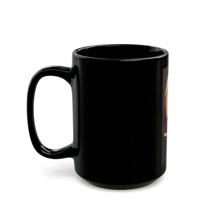 Joi Lansing #186 (Vintage Female Icon) Black Coffee Mug - Go Mug Yourself