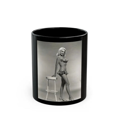 Joi Lansing #191 (Vintage Female Icon) Black Coffee Mug 11oz - Go Mug Yourself