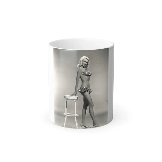 Joi Lansing #191 (Vintage Female Icon) Color Changing Coffee Mug 11oz - Go Mug Yourself