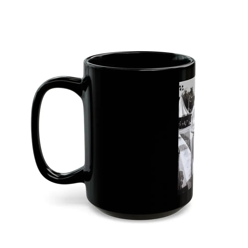 Joi Lansing #192 (Vintage Female Icon) Black Coffee Mug - Go Mug Yourself