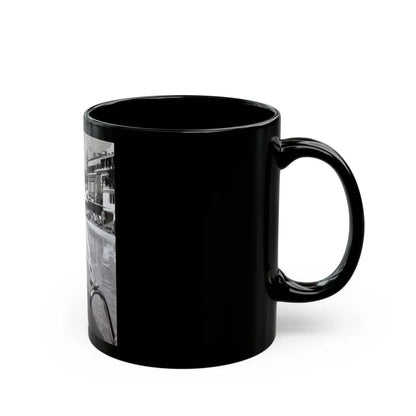 Joi Lansing #192 (Vintage Female Icon) Black Coffee Mug - Go Mug Yourself