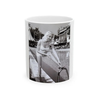 Joi Lansing #192 (Vintage Female Icon) White Coffee Mug 11oz - Go Mug Yourself