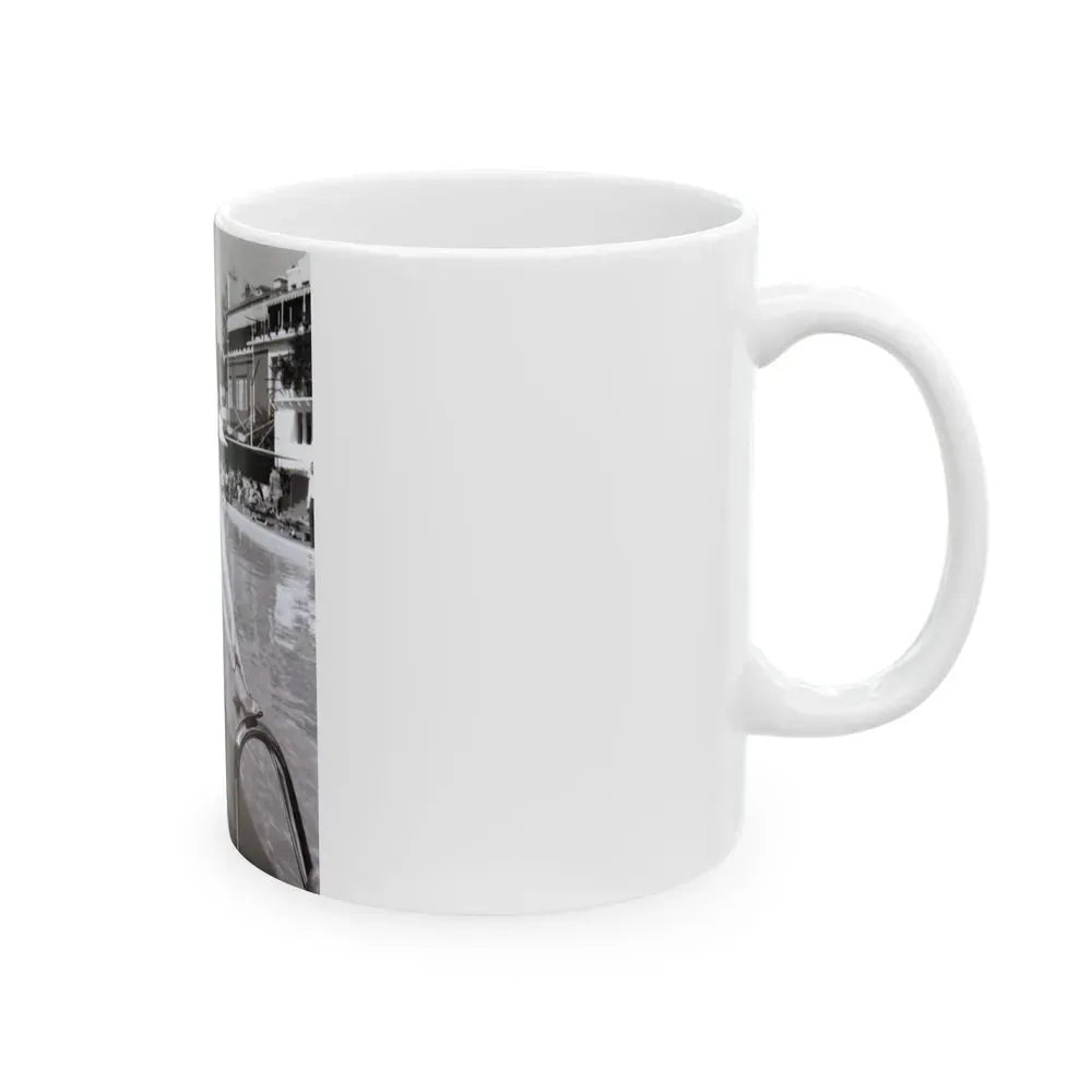 Joi Lansing #192 (Vintage Female Icon) White Coffee Mug - Go Mug Yourself