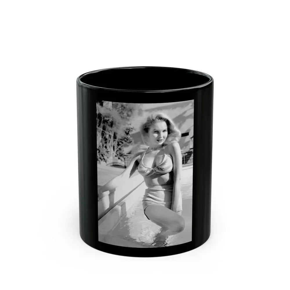 Joi Lansing #193 (Vintage Female Icon) Black Coffee Mug 11oz - Go Mug Yourself