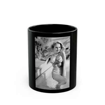 Joi Lansing #193 (Vintage Female Icon) Black Coffee Mug 11oz - Go Mug Yourself