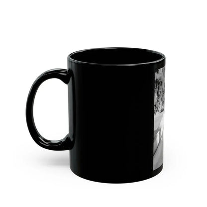 Joi Lansing #193 (Vintage Female Icon) Black Coffee Mug - Go Mug Yourself