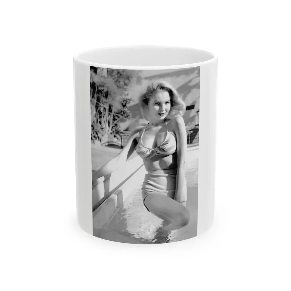 Joi Lansing #193 (Vintage Female Icon) White Coffee Mug 11oz - Go Mug Yourself