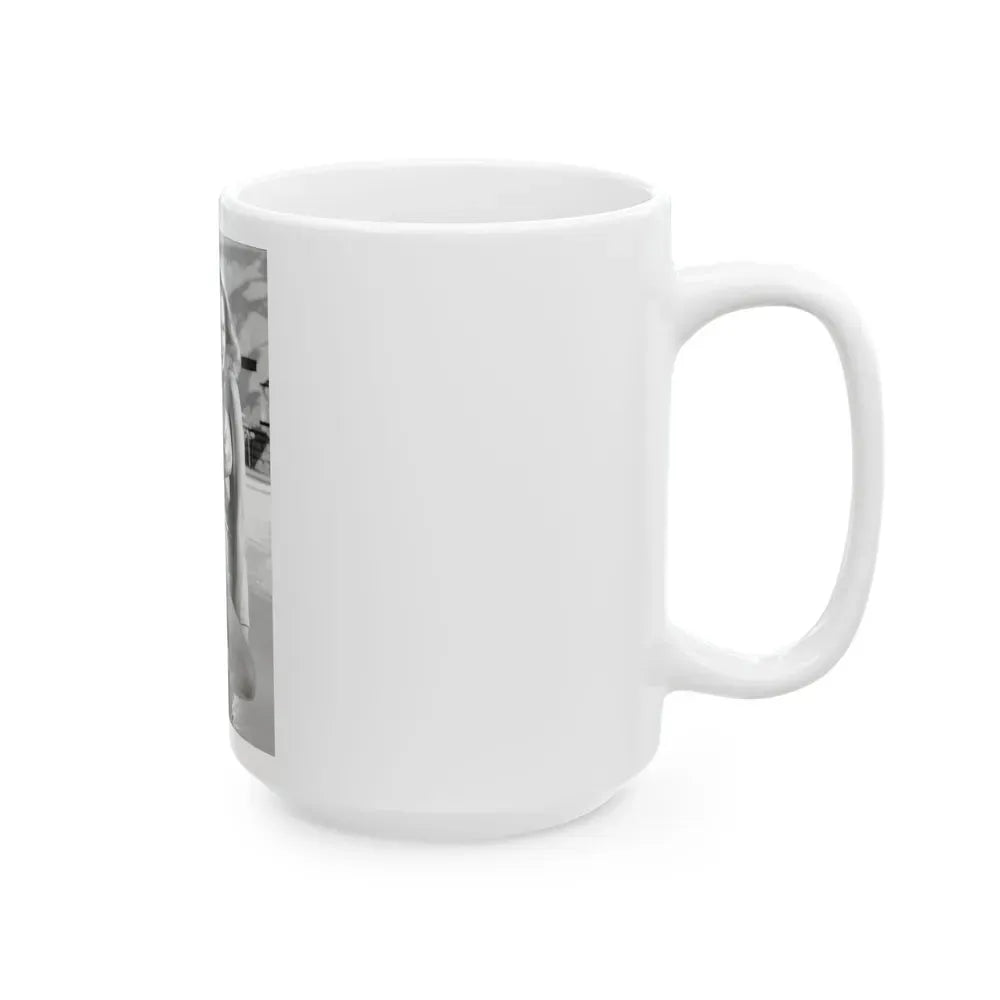 Joi Lansing #193 (Vintage Female Icon) White Coffee Mug - Go Mug Yourself