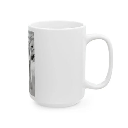 Joi Lansing #193 (Vintage Female Icon) White Coffee Mug - Go Mug Yourself