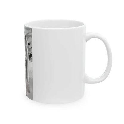 Joi Lansing #193 (Vintage Female Icon) White Coffee Mug - Go Mug Yourself