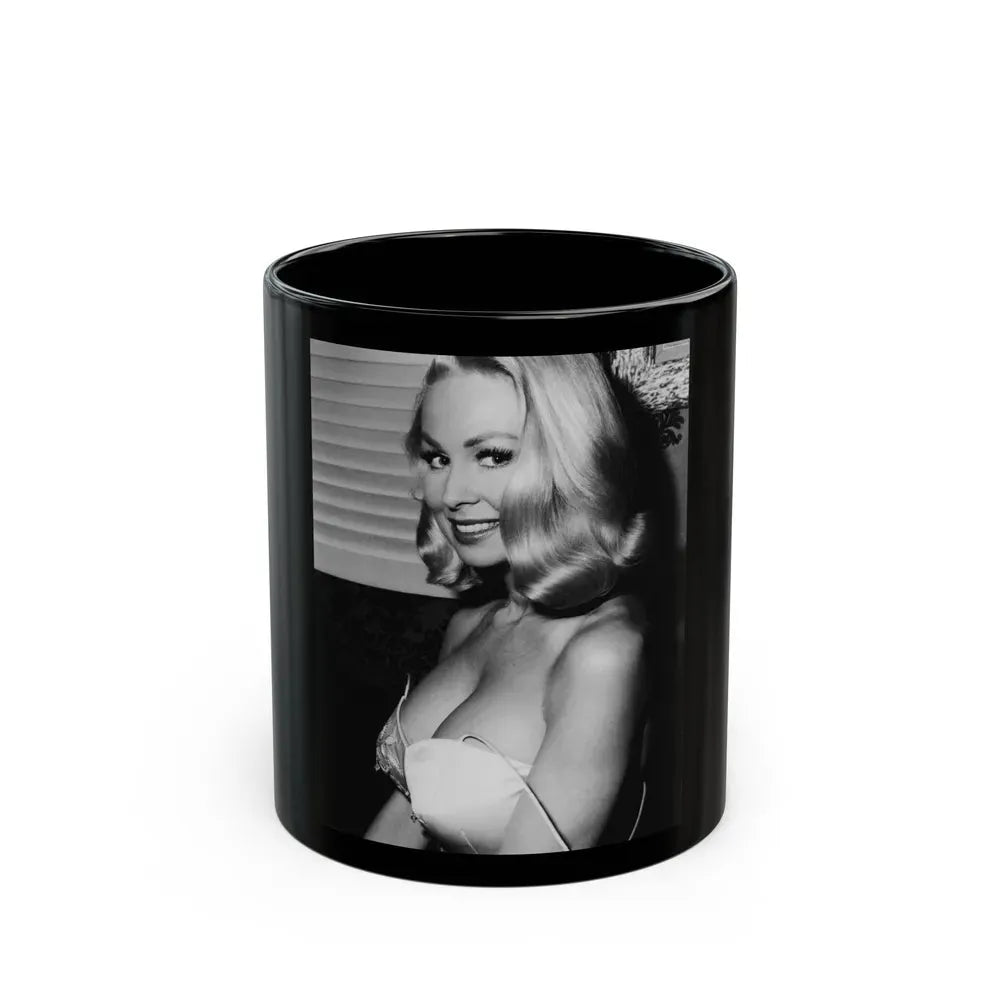 Joi Lansing #194 (Vintage Female Icon) Black Coffee Mug 11oz - Go Mug Yourself