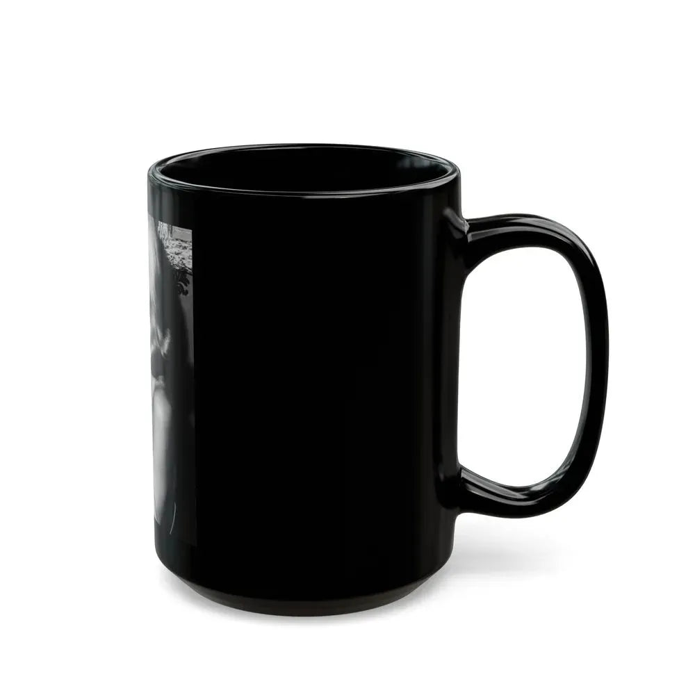 Joi Lansing #194 (Vintage Female Icon) Black Coffee Mug - Go Mug Yourself