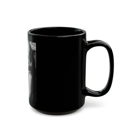 Joi Lansing #194 (Vintage Female Icon) Black Coffee Mug - Go Mug Yourself