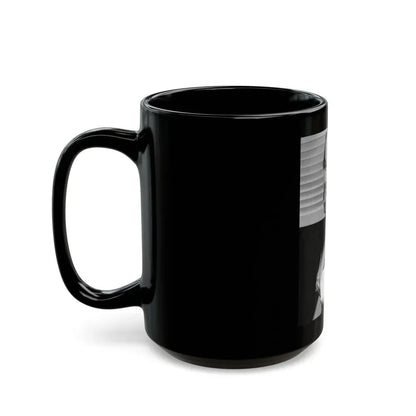 Joi Lansing #194 (Vintage Female Icon) Black Coffee Mug - Go Mug Yourself
