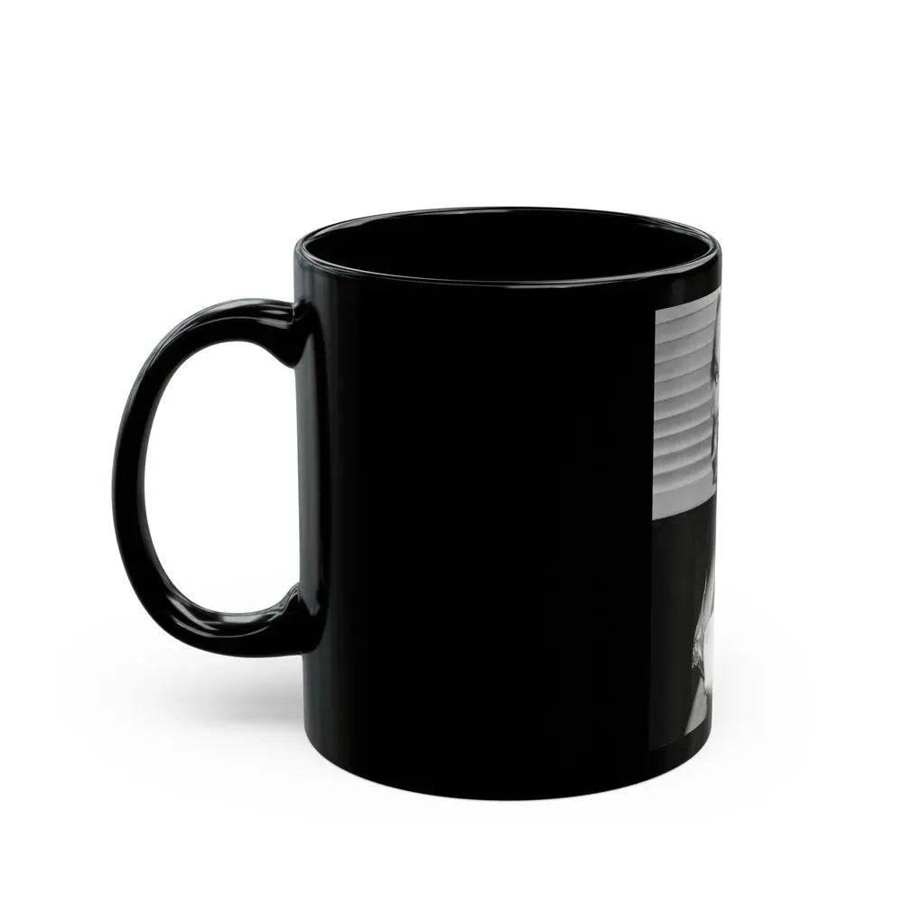 Joi Lansing #194 (Vintage Female Icon) Black Coffee Mug - Go Mug Yourself