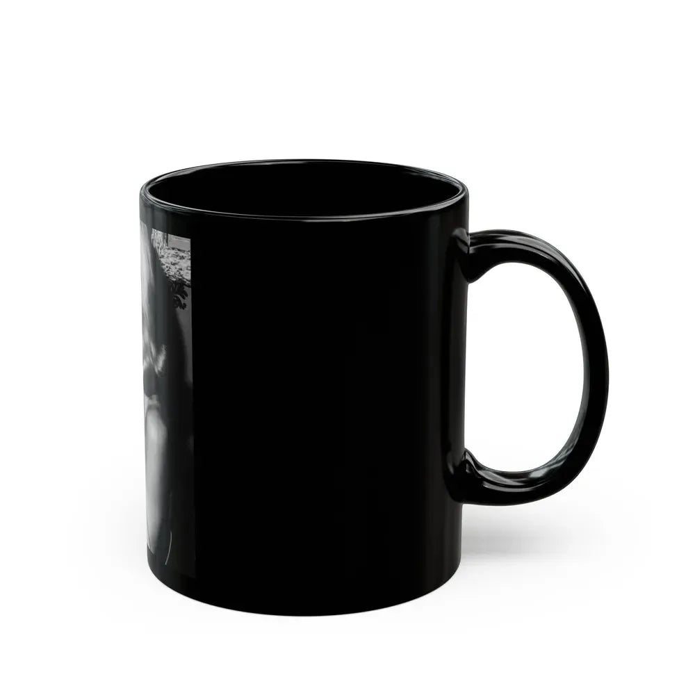 Joi Lansing #194 (Vintage Female Icon) Black Coffee Mug - Go Mug Yourself