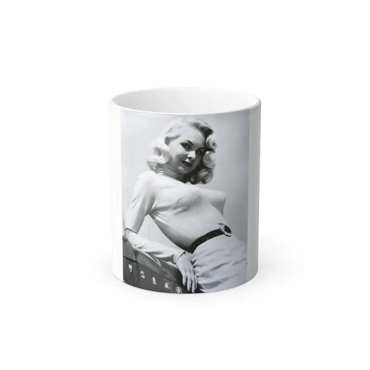 Joi Lansing #196 (Vintage Female Icon) Color Changing Coffee Mug 11oz - Go Mug Yourself