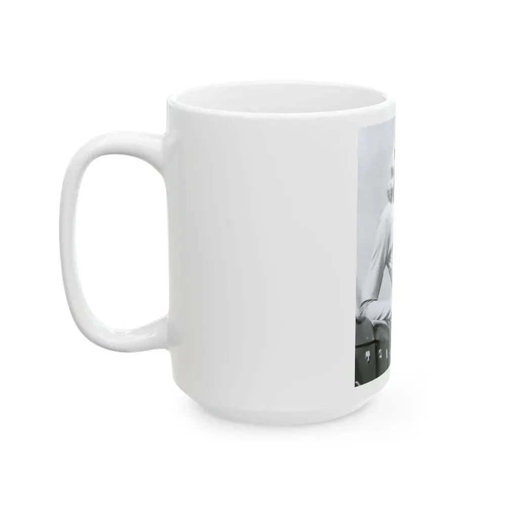 Joi Lansing #196 (Vintage Female Icon) White Coffee Mug - Go Mug Yourself