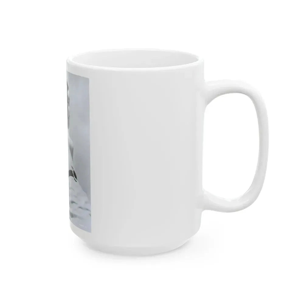Joi Lansing #196 (Vintage Female Icon) White Coffee Mug - Go Mug Yourself