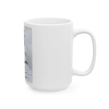Joi Lansing #196 (Vintage Female Icon) White Coffee Mug - Go Mug Yourself