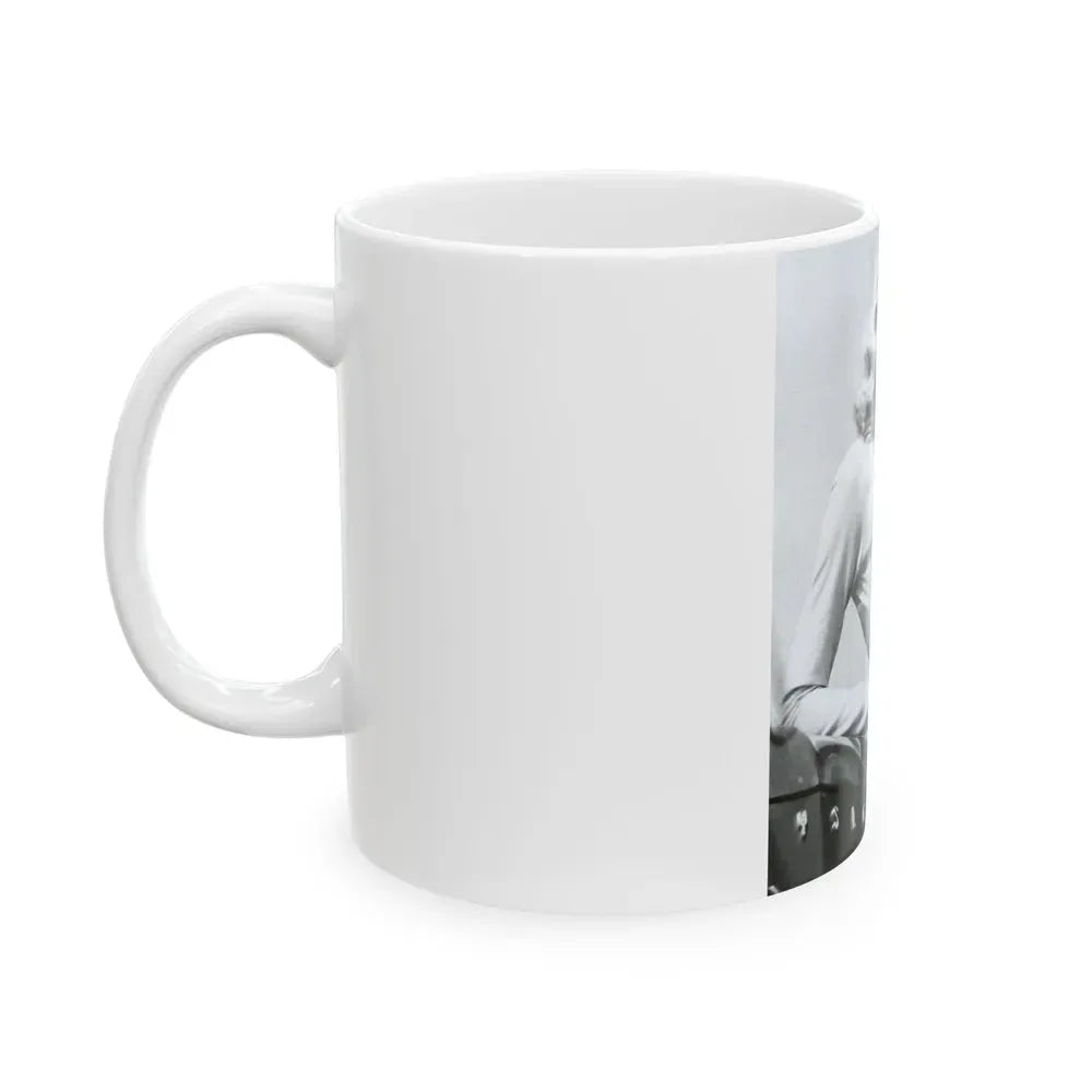 Joi Lansing #196 (Vintage Female Icon) White Coffee Mug - Go Mug Yourself
