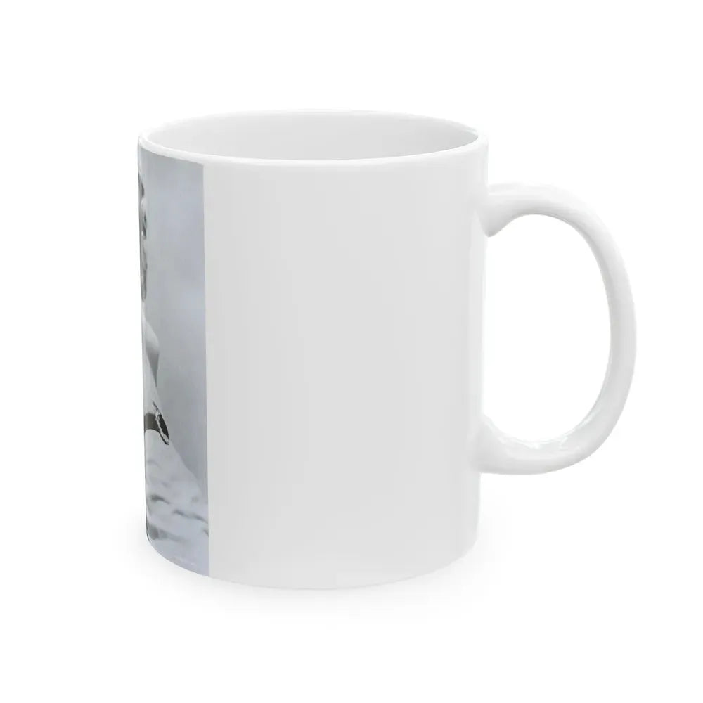 Joi Lansing #196 (Vintage Female Icon) White Coffee Mug - Go Mug Yourself